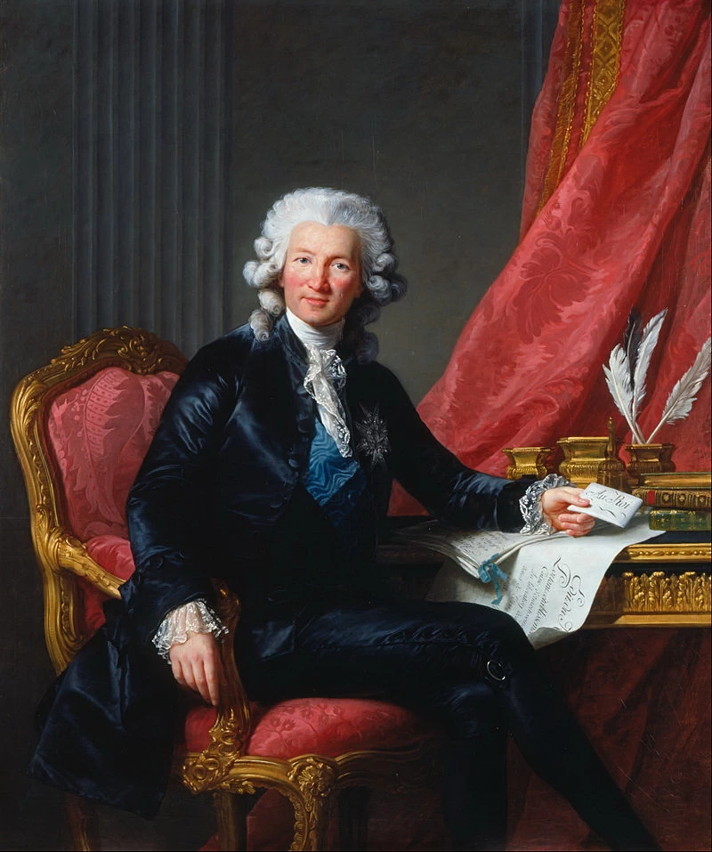 Ritratto di  Charles-Alexandre de Calonne